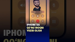 Endi iPhone smartfonlarida qo‘ng’iroqlarni yozib olish mumkin