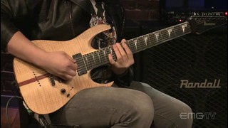 John Browne of Monuments performs I, The Creator on EMGtv