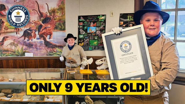 YOUNGEST person to curate a museum! | Guinness World Records