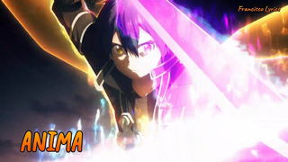 (Lyrics AMV) Sword Art Online Alicization War of Underworld OP 2 Full (ANIMA – ReoNa)