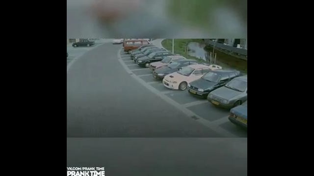 Крутая парковка