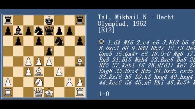 Михаил Таль. Великие шахматные партии