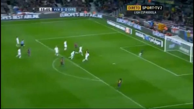 Barcelona – Zaragoza Messi’s goal