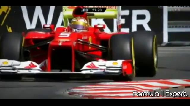 Замедленные моменты с Гран-При Монако 2012 Формулы-1