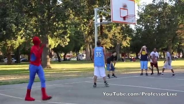 Spider-man bassketball part 1