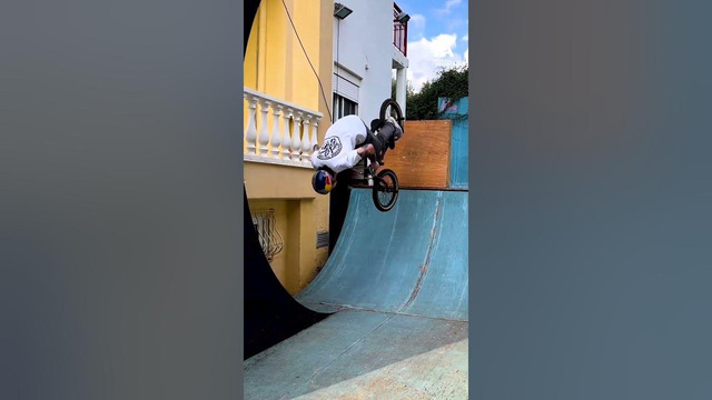 BMX Rider Performs Triple Open Loop | People Are Awesome #shorts