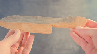 Нож из самого твердого дерева в мире