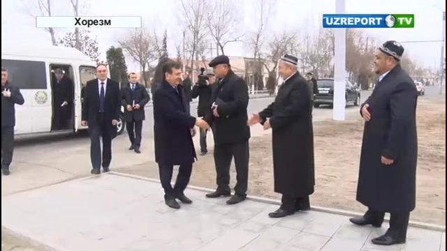 Президент Узбекистана Шавкат Мирзиёев посетил Хорезмскую область