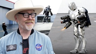 How Adam Savage built a real Iron Man suit that flies (ENG)