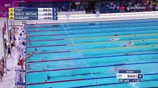 Mixed 4x100m Medley Relay Final LEN European Swimming Championships 2016