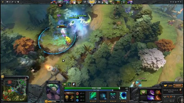 Dendi Underlord Gameplay Dota 2