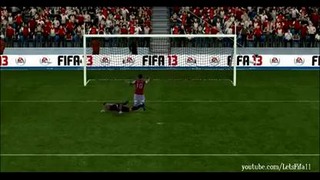 Фейлы и приколы в FIFA 13 (часть 1)