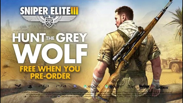 Убей Гитлера в Sniper Elite 3 – трейлер