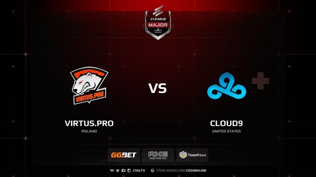 Virtus.pro vs Cloud9, mirage, ELEAGUE Major Boston 2018