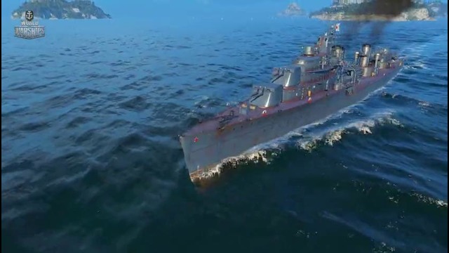 Советские эсминцы и немецкие крейсеры в World of Warships. Пополнение в строю (HD)