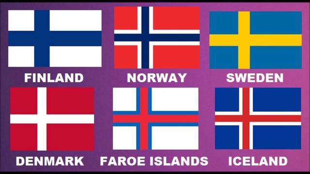Похожие флаги стран мира