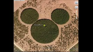 Секретные места в Google Earth