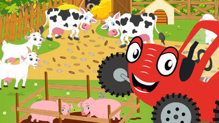 У Тыр Тыр Трактора была ферма – Старик Макдональд – Животные – Песенки для детей