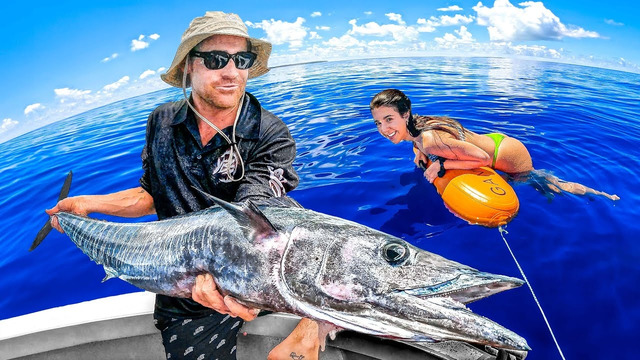 Hunting For Fast Food In Deep Tropical Sea