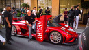 Billionaire arriving with his Koenigsegg Regera and Pagani Huayra in London