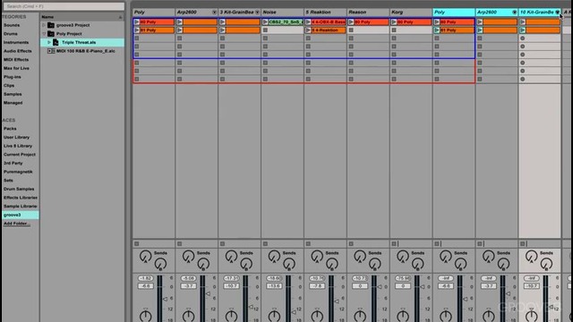 Groove3 – Ableton Live 9. Урок 21 – Managing Sets