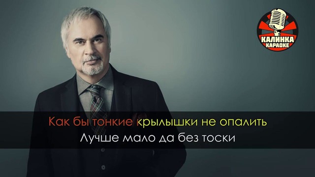 Валерий Меладзе – Самба белого мотылька (Караоке)