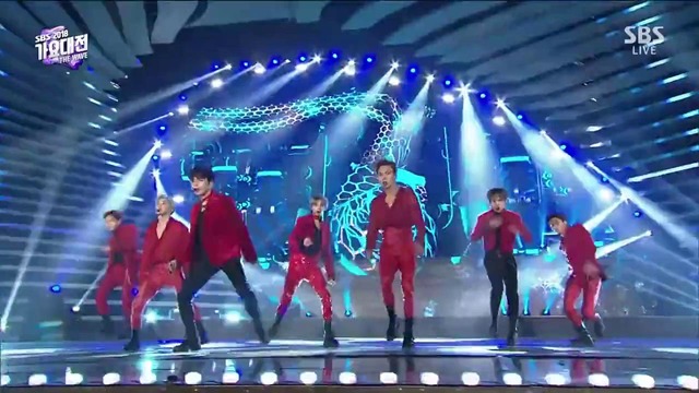 Monsta X – INTRO Shoot Out @ 2018 SBS Gayo Daejun 181225