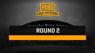 PUBG – PUBG Global Invitational — Berlin 2018 # Day 1 (TPP) – Round 2