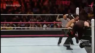Seth Rollins VS Kane HIAC 2015 Highlights