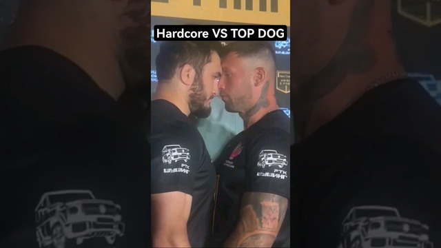 Джанго из Hardcore VS Макс ВДВ из TOP DOG: битва взглядов #shorts
