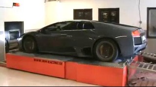 Super car Lamborghini Murcielago рев мотора