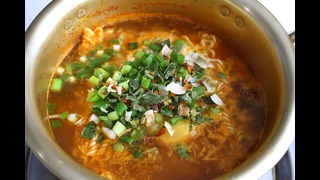 How to make Korean ramen («Ramyeon»: 라면)
