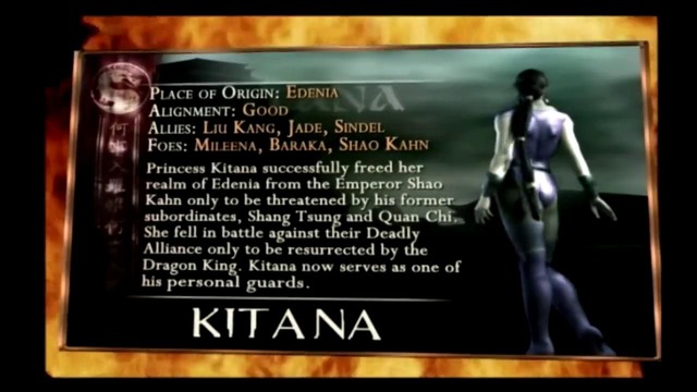 История героев Mortal Kombat – Kitana