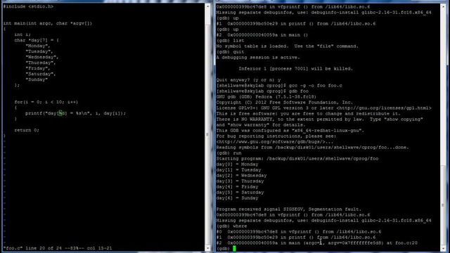 C Programming in Linux Tutorial #056 – GDB debugger (1 2)