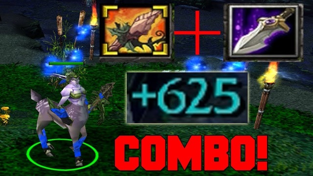 Dota enchantress +625 damage blink combo (godlike) (01.03.2019)