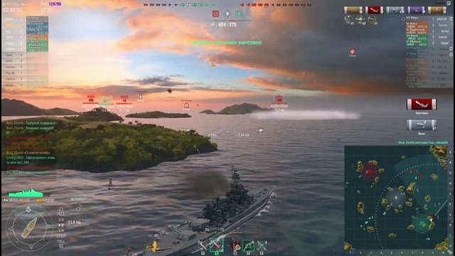 World of warships – Colorado, немного везения и нубов