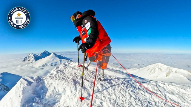 Meet The Man Without Legs Who Climbed Everest | Guinness World Records