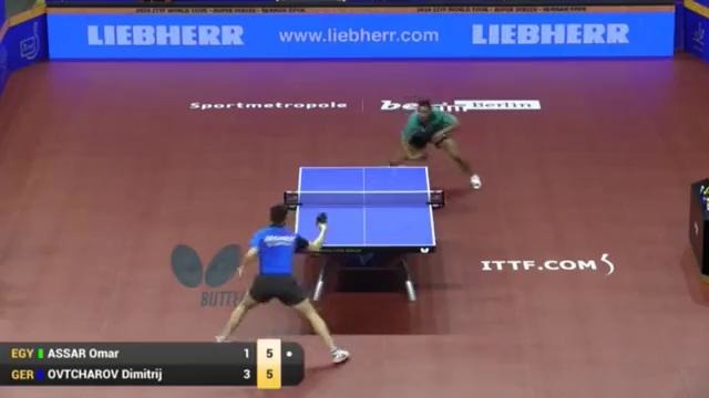 German Open 2016 Highlights- ASSAR Omar vs OVTCHAROV Dimitrij (R32)
