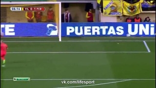 Вильярреал 1:3 Барселона | Кубок Испании 2014/15 | 1/2 финала | Ответный матч | Обзо