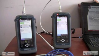 Видео сертификация СКС с помощью кабельного тестера