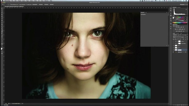 2 Saduint – Portrait Retouch – Color Grading in Photoshop