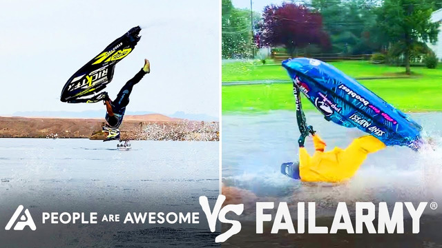Jet Skis, Snowboards, Contortion & More Wins Vs. Fails | People Are Awesome Vs. FailArmy