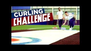 CURLING CHALLENGE! – Ederson v Bernardo – Man City Winter Olympics