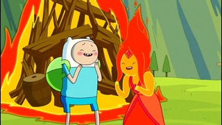 Время Приключений [Adventure Time] 4 сезон – 8b – Тихо сгорая (480p)