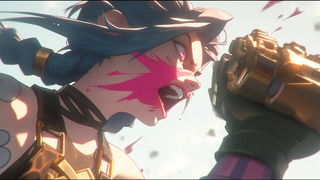 Jinx vs Vi「Arcane Season 2 AMV」- Walk