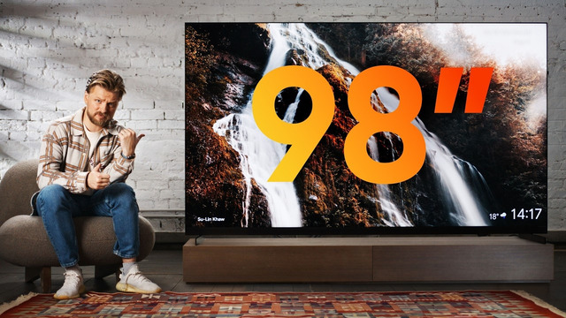Купил ТВ на 98 дюймов — TCL 98X11L SQD‑Mini LED