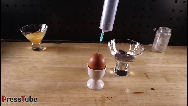 Как сделать яйцо из жидкого галлия с помощью куриного яйца