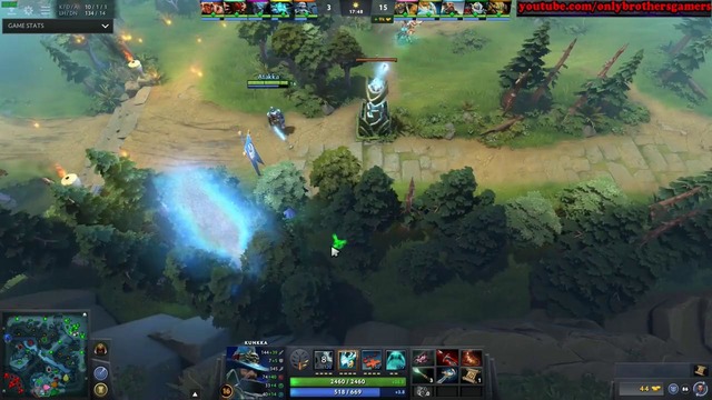 Dota 2 Game 1 2 Builds – Attacker – Kunkka