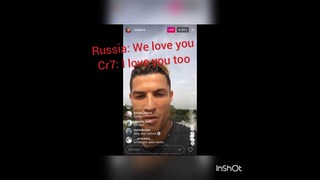 Роналду любит Россию