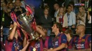 FC Barcelona. Празднование победы в Лиге Чемпионов